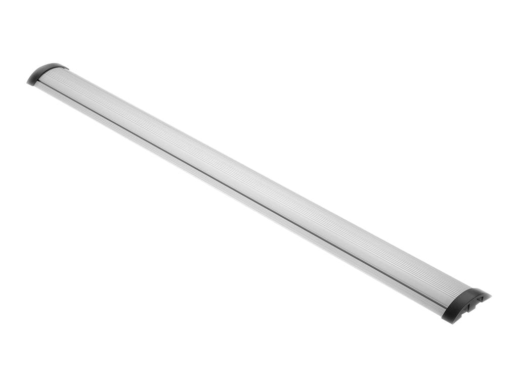 ROLINE Kabel-Brücke Aluminium 92x22mm silberfarben 1,1m Vorderansicht