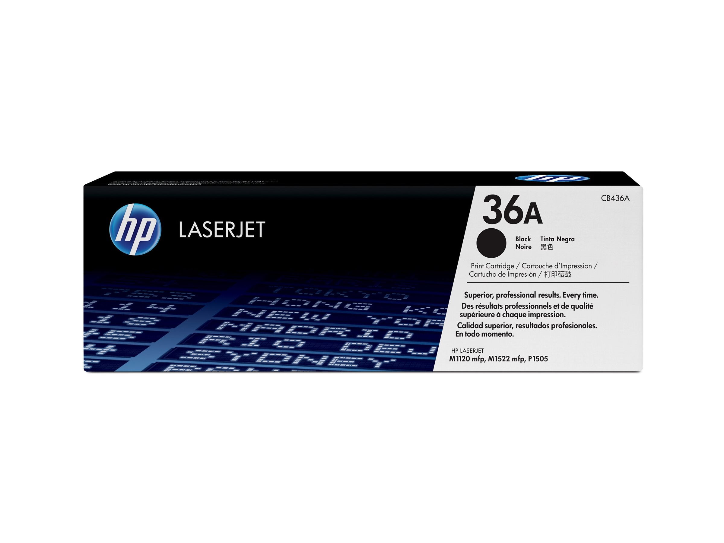 HP 36A Tonerpatrone Detailansicht