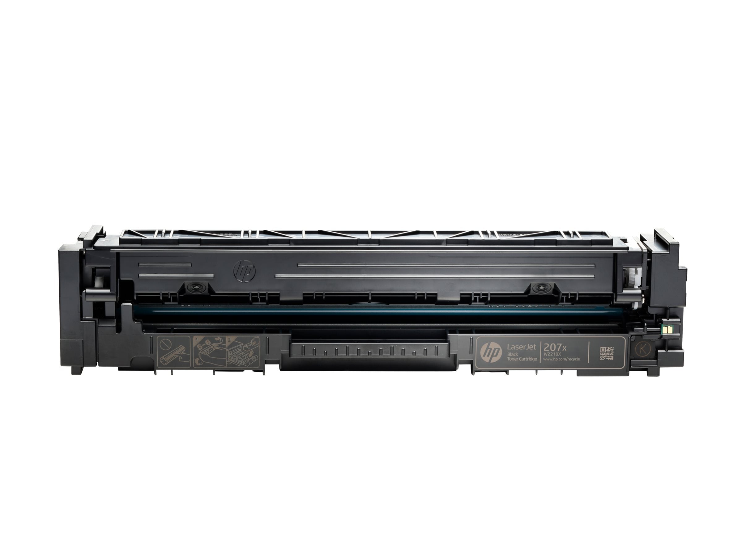 HP 207X Black LaserJet Toner Cartridge Vorderansicht
