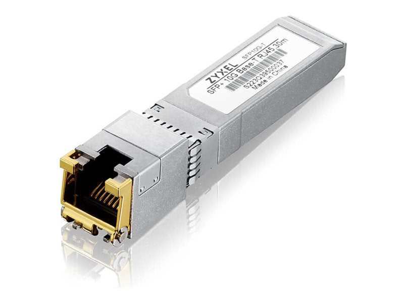 ZYXEL SFP10G-T SFP+ 10G RJ45 Modul Vorderansicht
