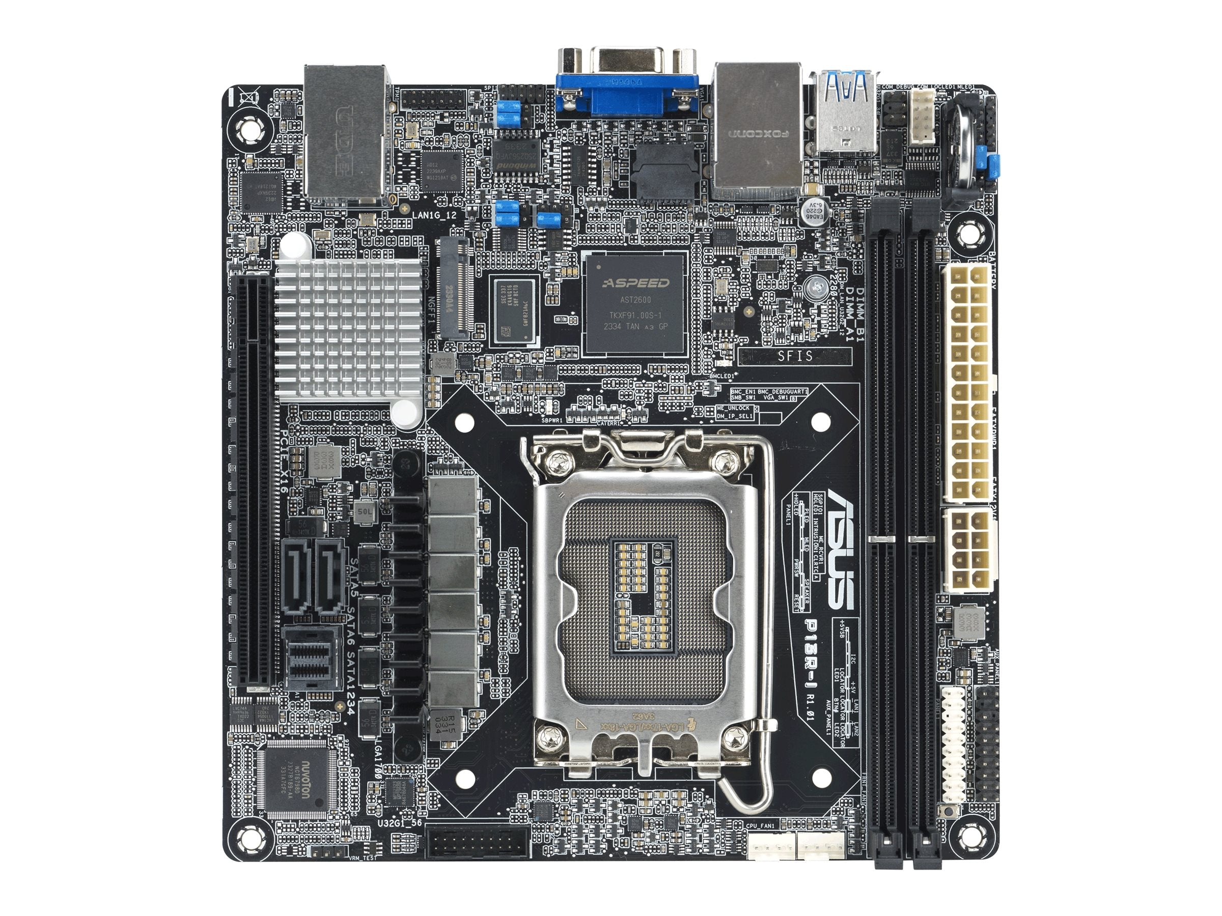 ASUS P13R-I LGA1700 Server MB Vorderansicht