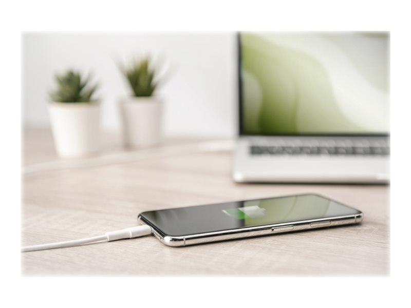 DIGITUS USB Daten Ladekabel Lightning - USB-C M/M 1,0m Verpackung