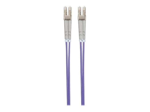 INTELLINET LWL Kabel LC/LC OM4 2m violett - Verpackung
