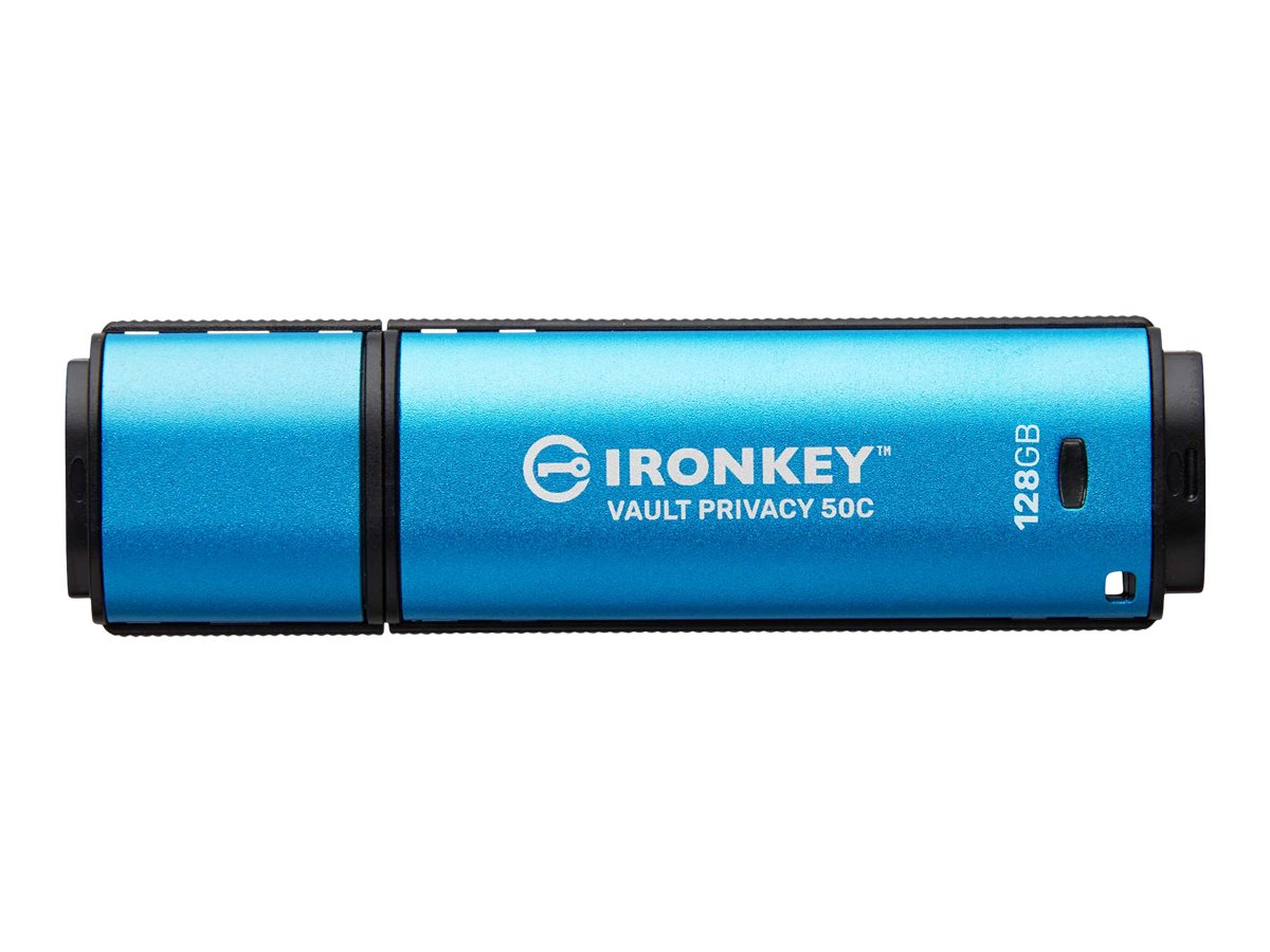 KINGSTON 128GB USB-C IronKey Vault Privacy 50C Vorderansicht