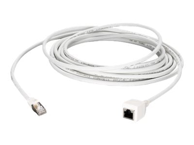 EFB RJ45 Patchkabelverlängerung Cat.6A S/FTP AWG26 weiss 1m - Anschlussansicht