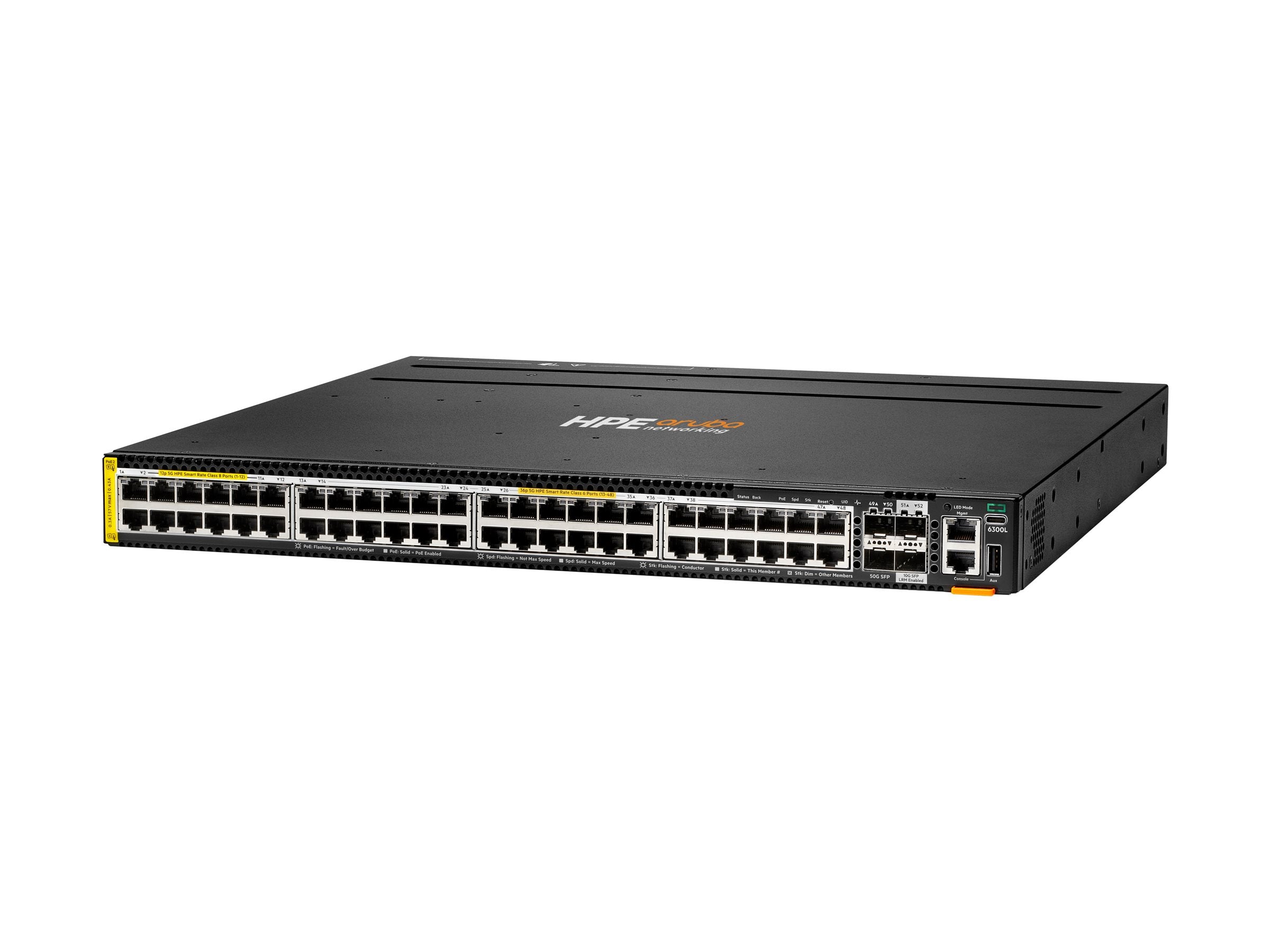 ARUBA HPE ANW 6300L 48p Switch Vorderansicht
