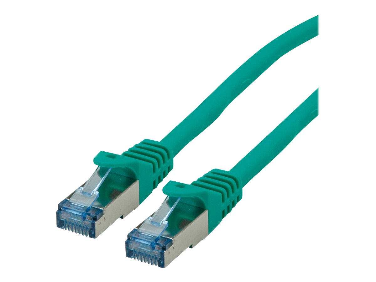 ROLINE Patchkabel Kat.6A S/FTP PiMF Component Level LSOH grün 1