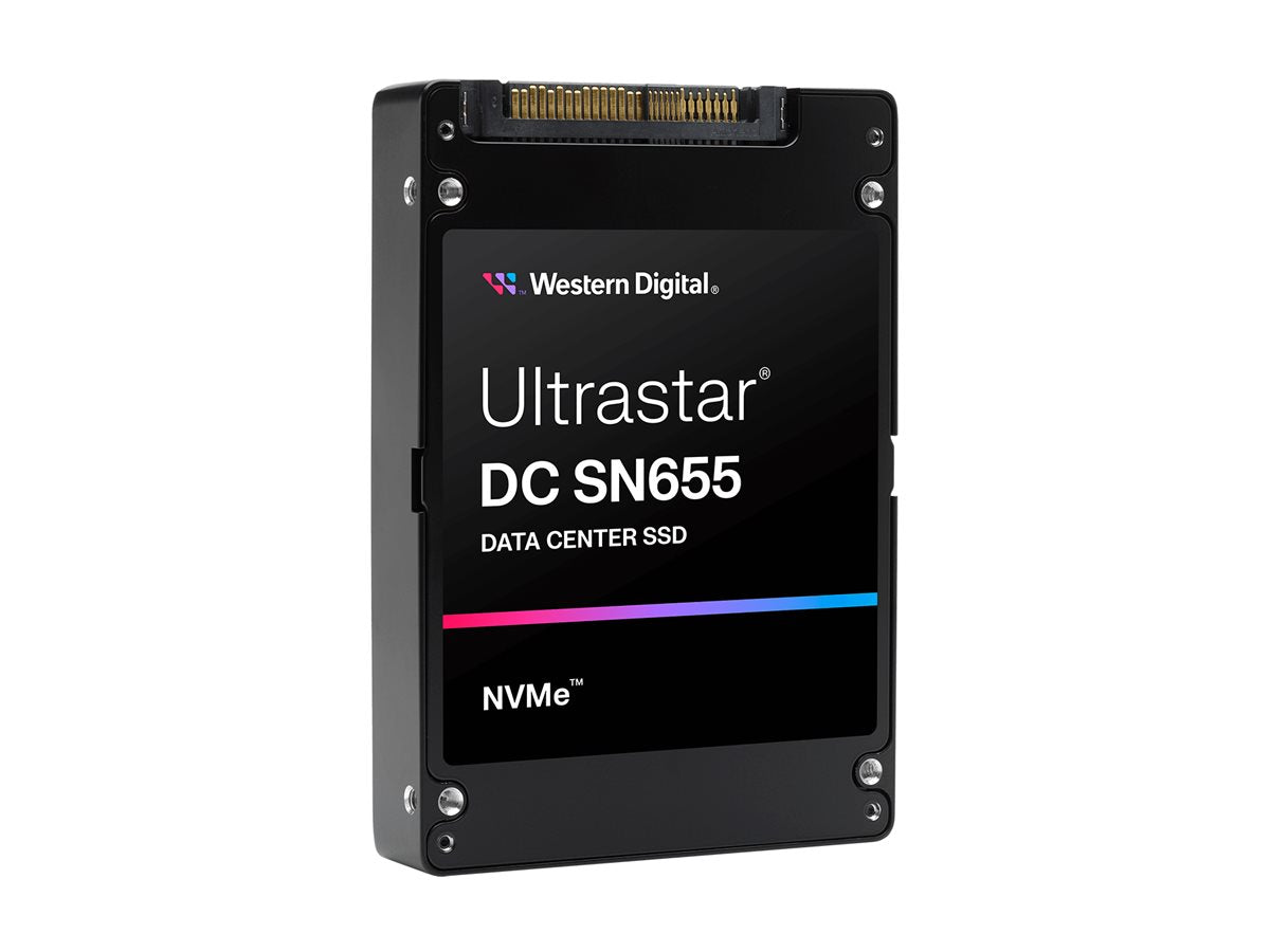SANDISK Ultrastar DC SN655 SSD 61.44TB Anschlussansicht