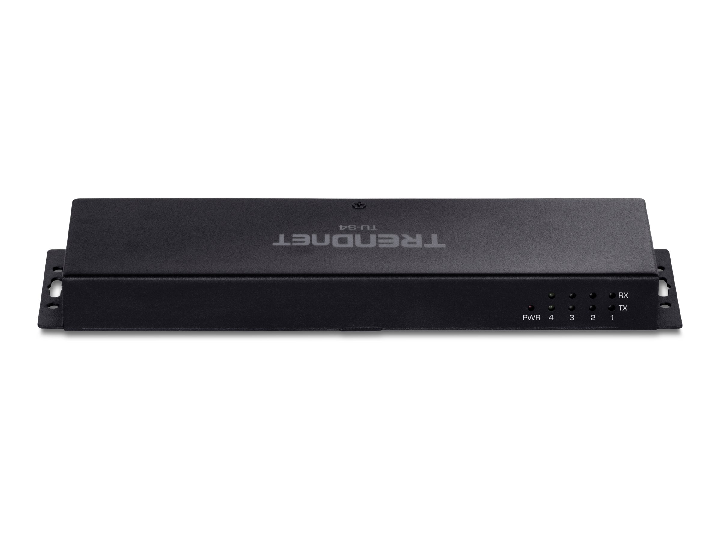 TRENDNET TU-S4 USB zu Seriell Adapter 4 Port RS232 - Detailansicht