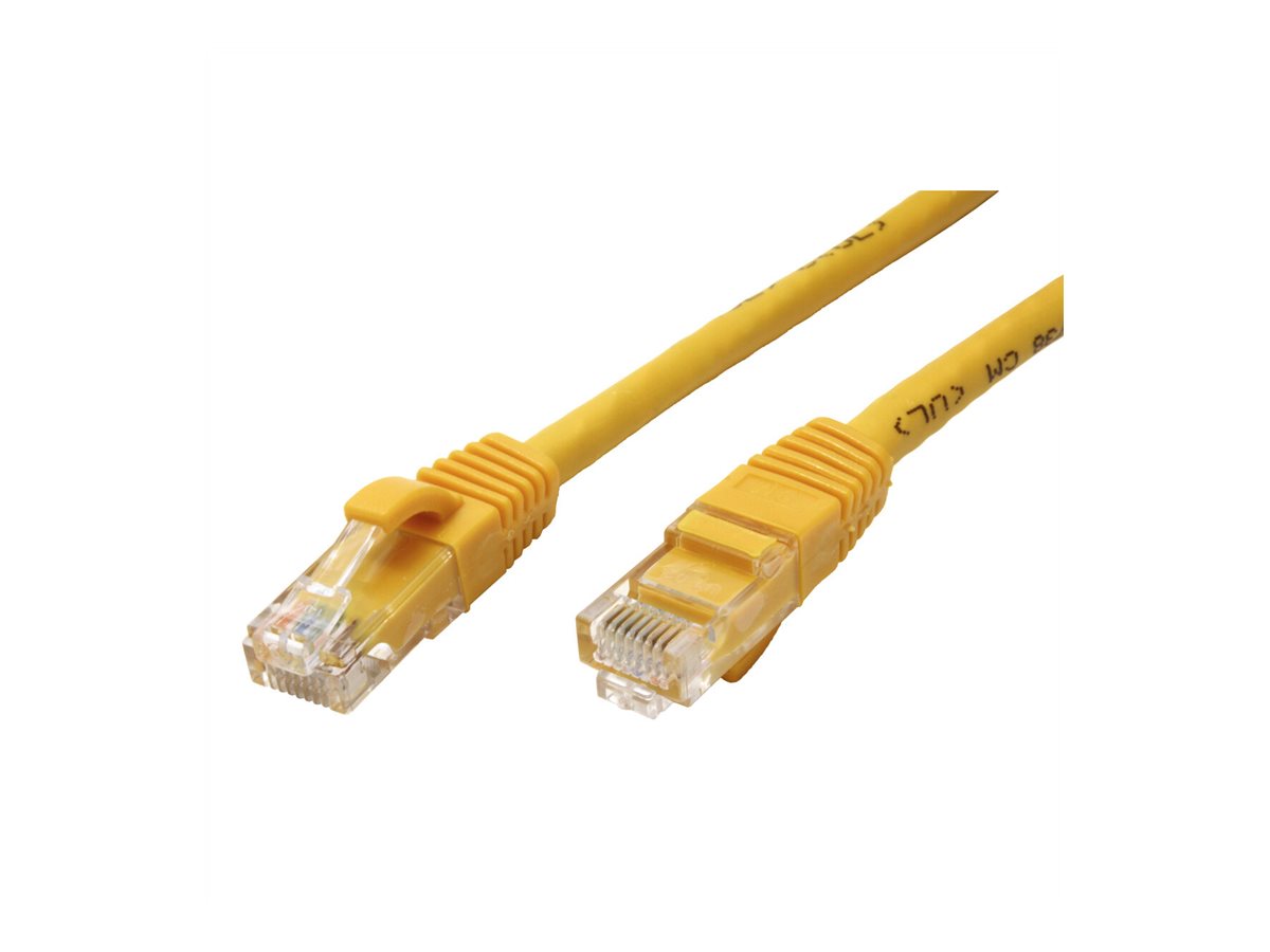 VALUE Patchkabel Kat.6A Class EA UTP gelb 7m - Vorderansicht