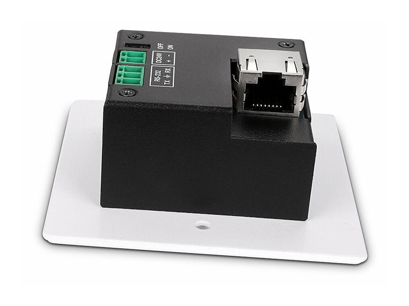 LINDY 70m Cat.6 HDMI 4K60 HDBaseT EU Wall Plate Extender Anschlussansicht