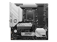 MSI B760M PROJECT ZERO LGA1700 4xDDR5 4xSATA 2xM.2