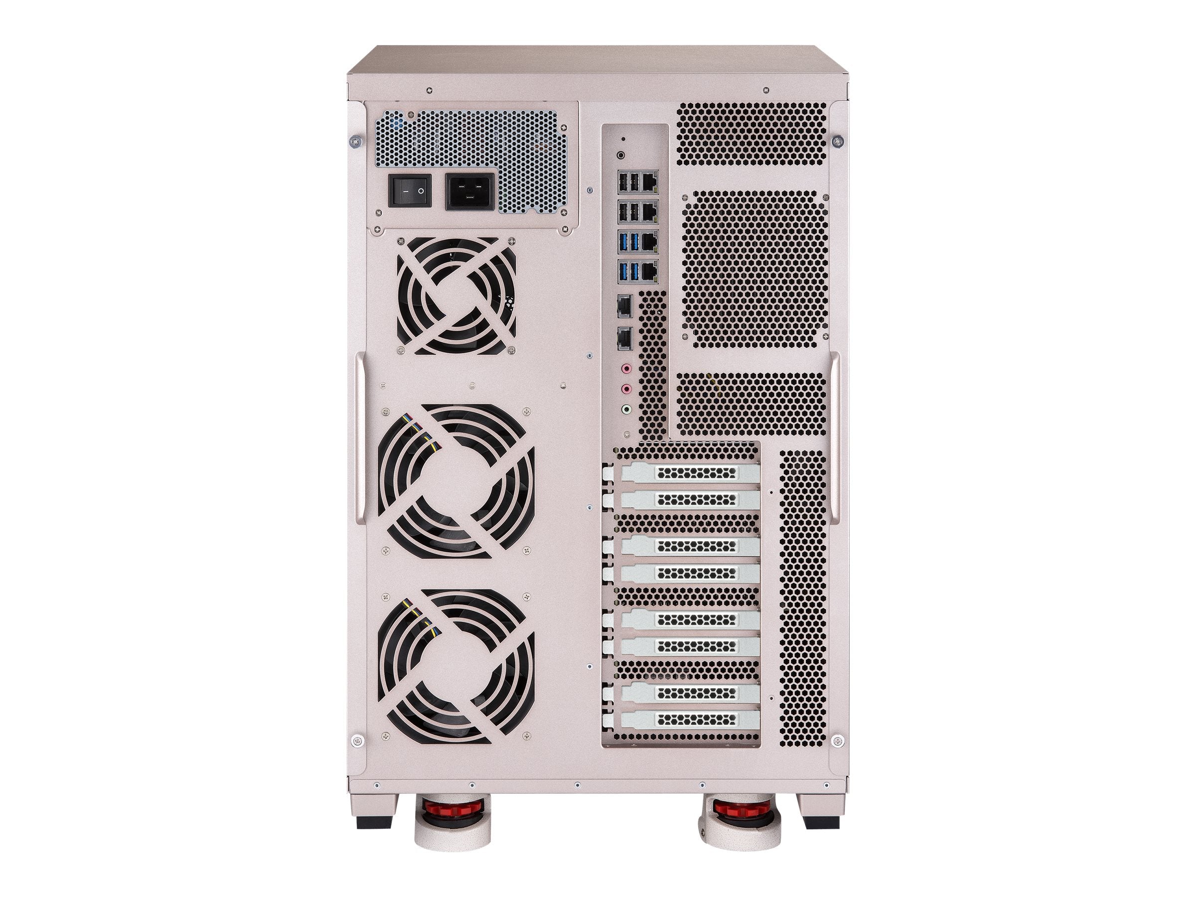 QNAP TS-2888X-W2133-64G NAS-Server Vorderansicht
