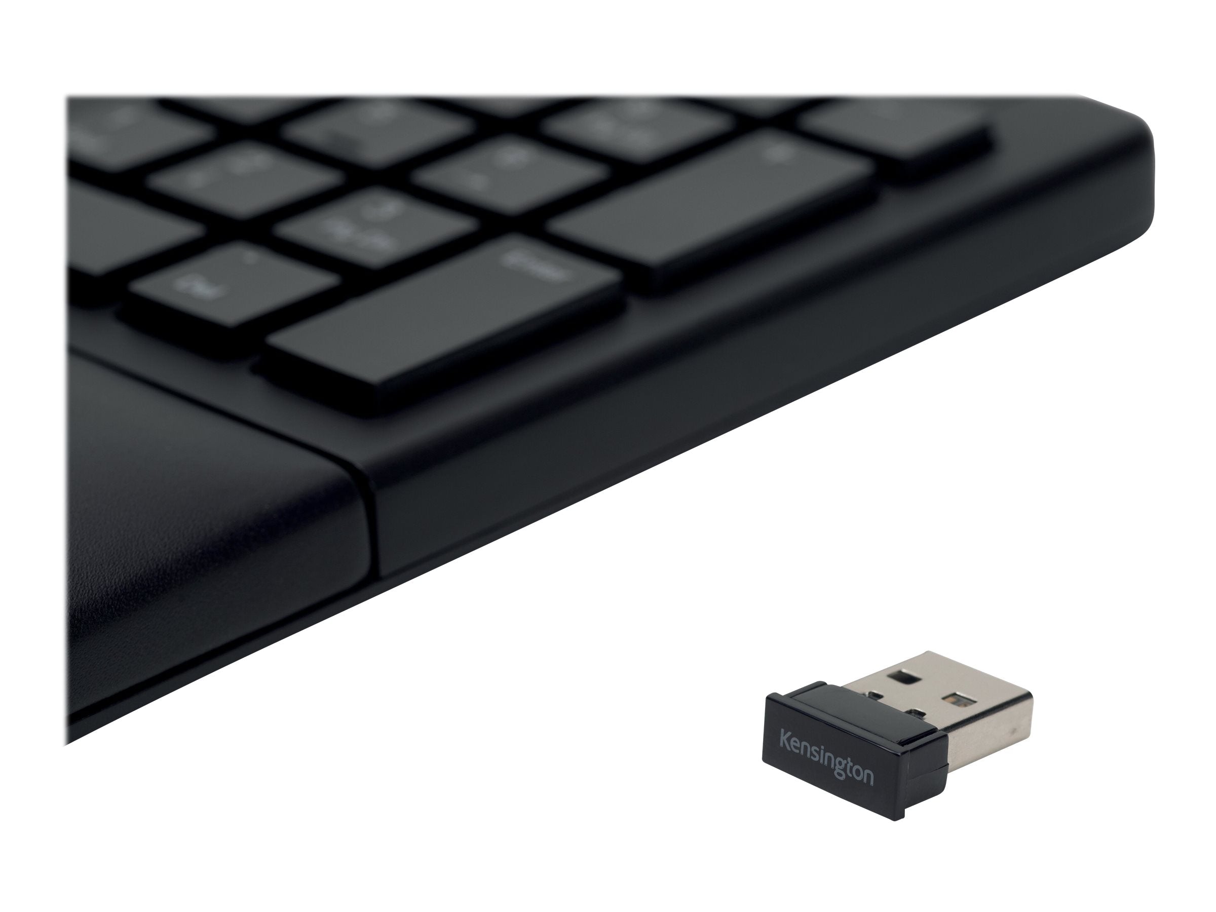 KENSINGTON Pro Fit Ergo Tastatur Drahtlos Seitenansicht