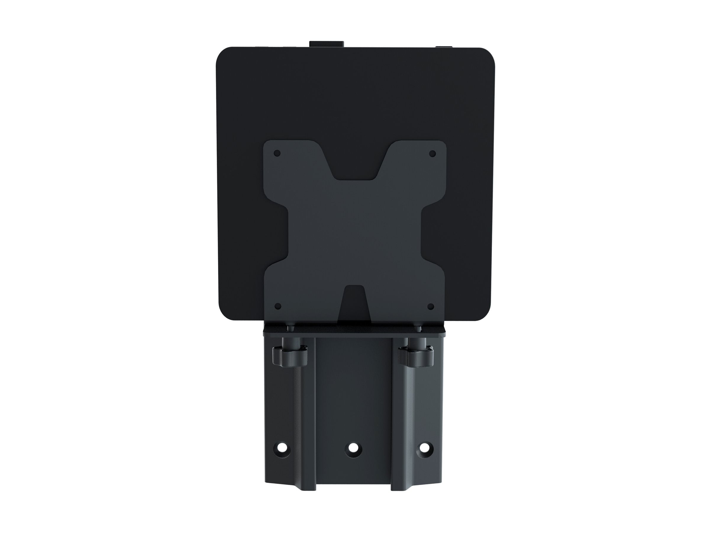 Vorderansicht des ERGOTRON MINI PC MOUNT FOR LX PRO WALL SYSTEM black