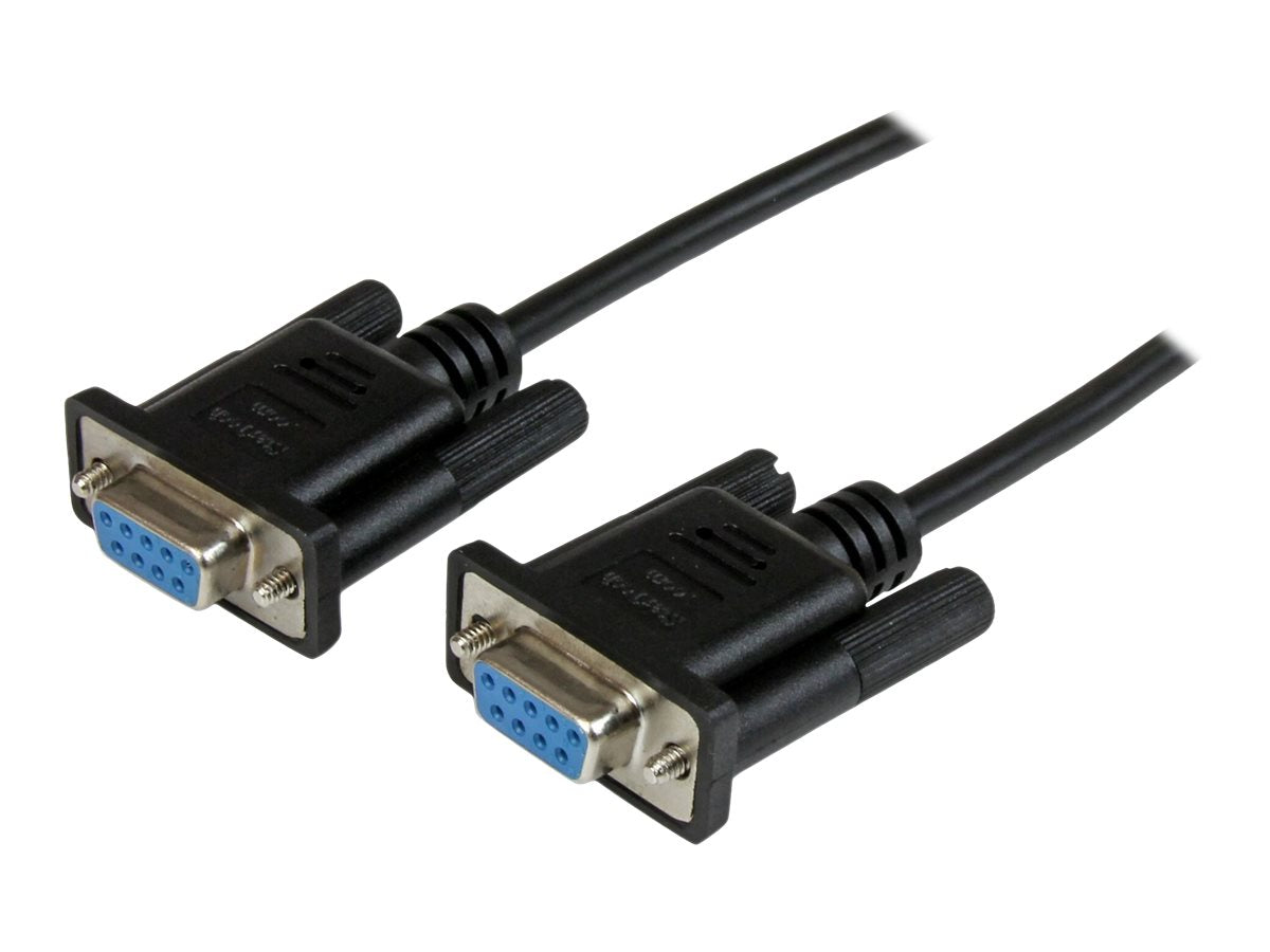 STARTECH.COM 2m DB9 RS232 Nullmodemkabel F/F Vorderansicht