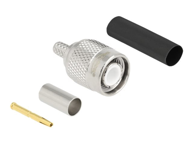 DELOCK TNC Stecker zum Crimpen LMR 200 - Vorderansicht