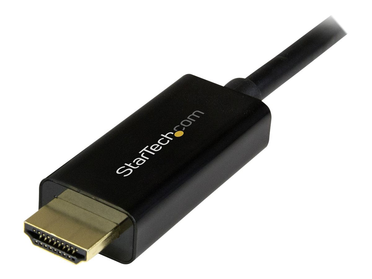 STARTECH.COM DisplayPort auf HDMI Kabel 5m - Anschlussansicht