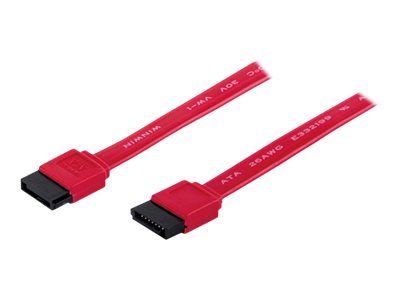 MANHATTAN SATA Datenkabel 7polig 50cm rot - Vorderansicht