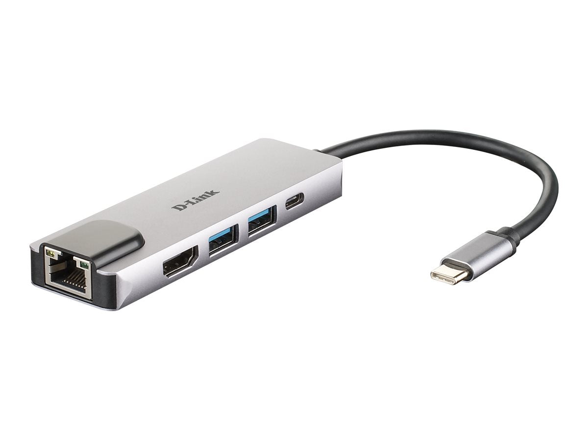 D-LINK DUB-M520 5-In-1 USB-C Hub Detailansicht