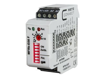 METZ CONNECT MFRk-E08 Zeitrelais Vorderansicht