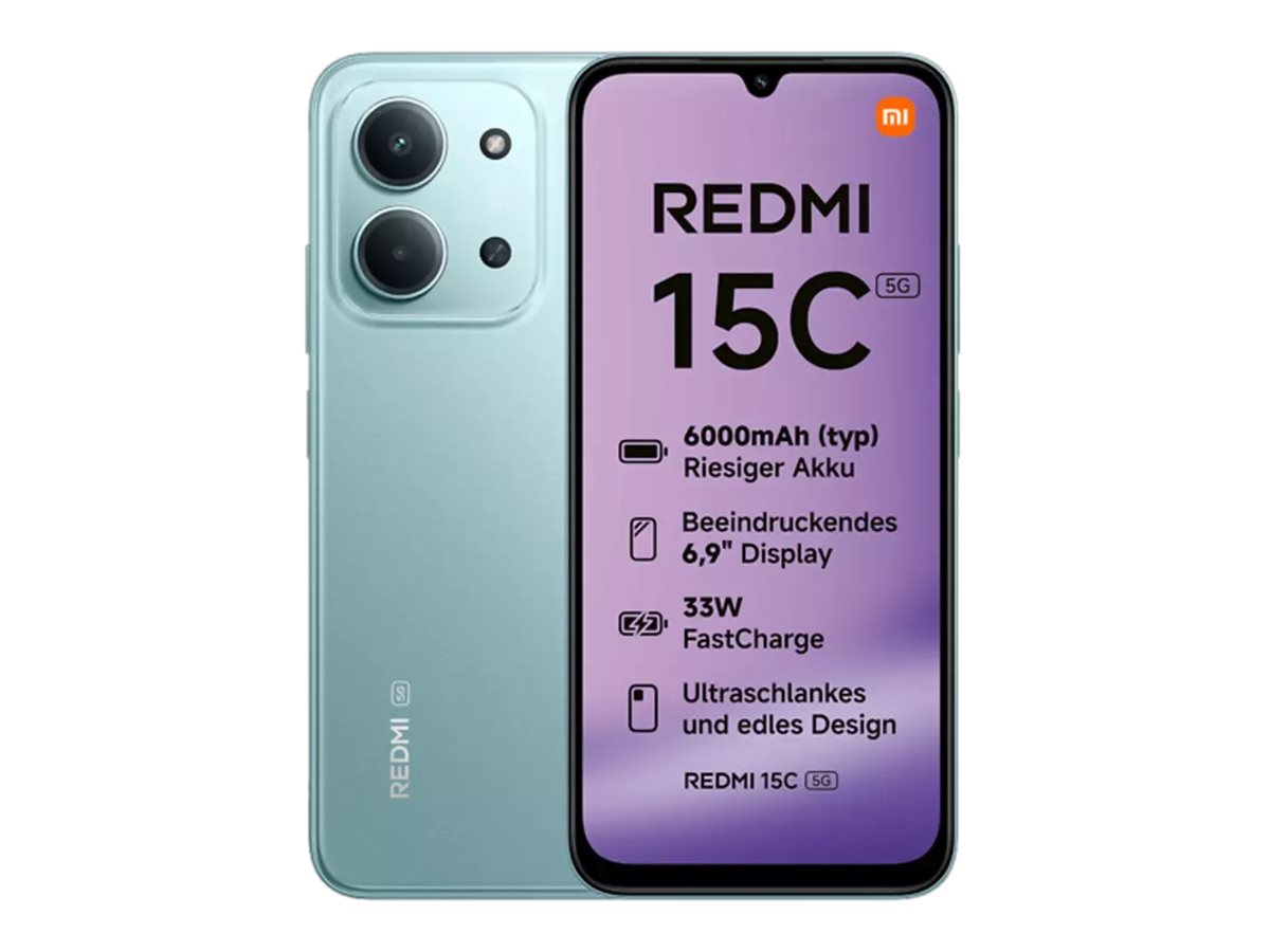 TELEKOM Xiaomi Redmi 15C 5G Smartphone Verpackung