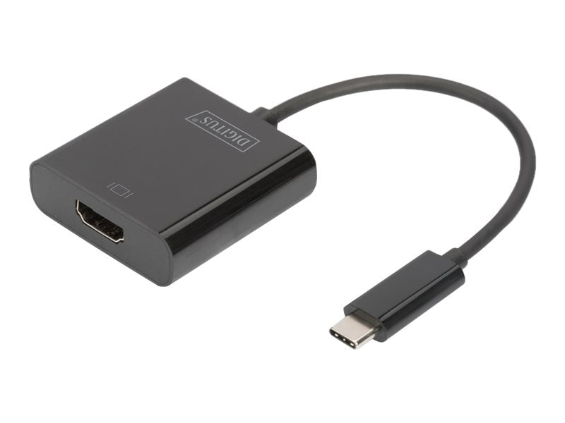DIGITUS USB Type-C zu HDMI Adapter 4K/30Hz Vorderansicht