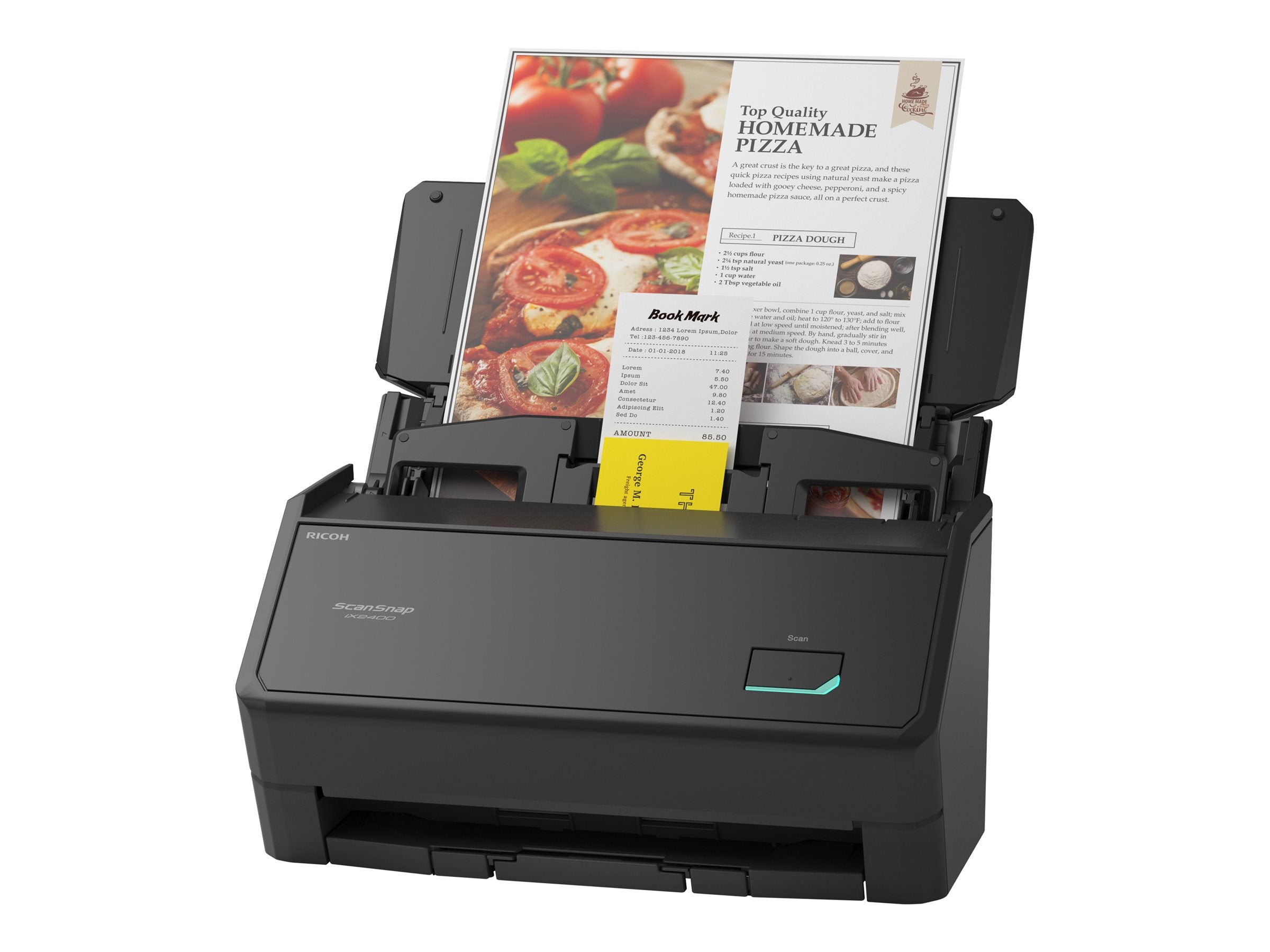 RICOH ScanSnap iX2400 Dokumentenscanner Vorderansicht