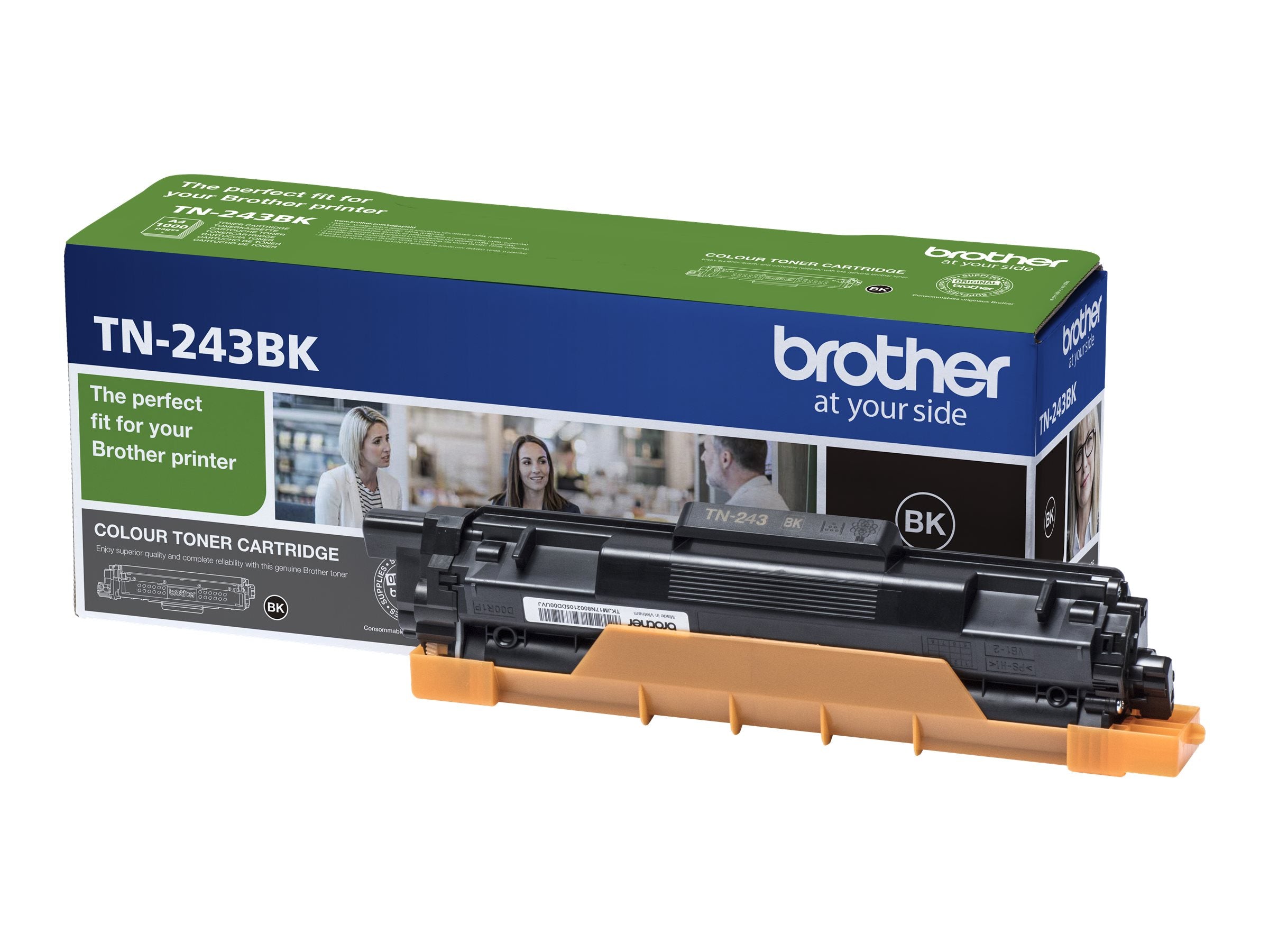 BROTHER Black standard toner TN243BK Vorderansicht