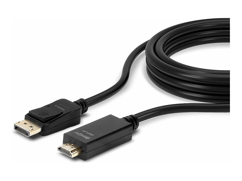LINDY Kabel DisplayPort/HDMI 4K30 DP: Anschlussansicht