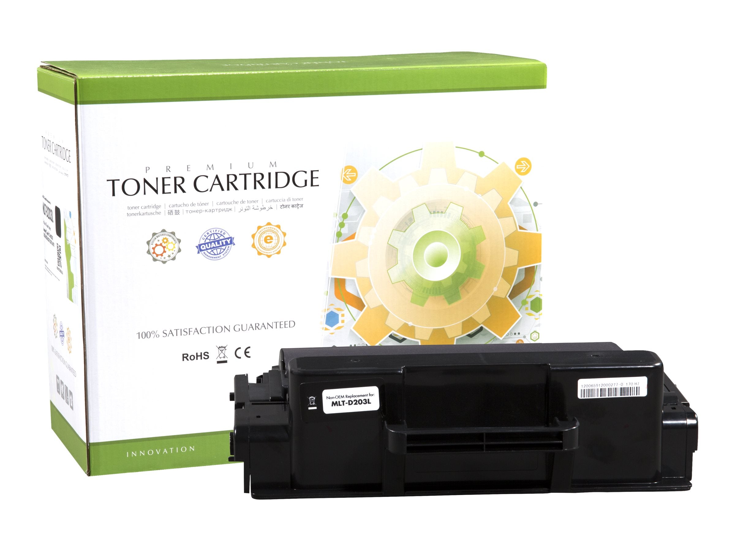 STATIC Tonerpatrone Samsung MLT-D203L schwarz Vorderansicht