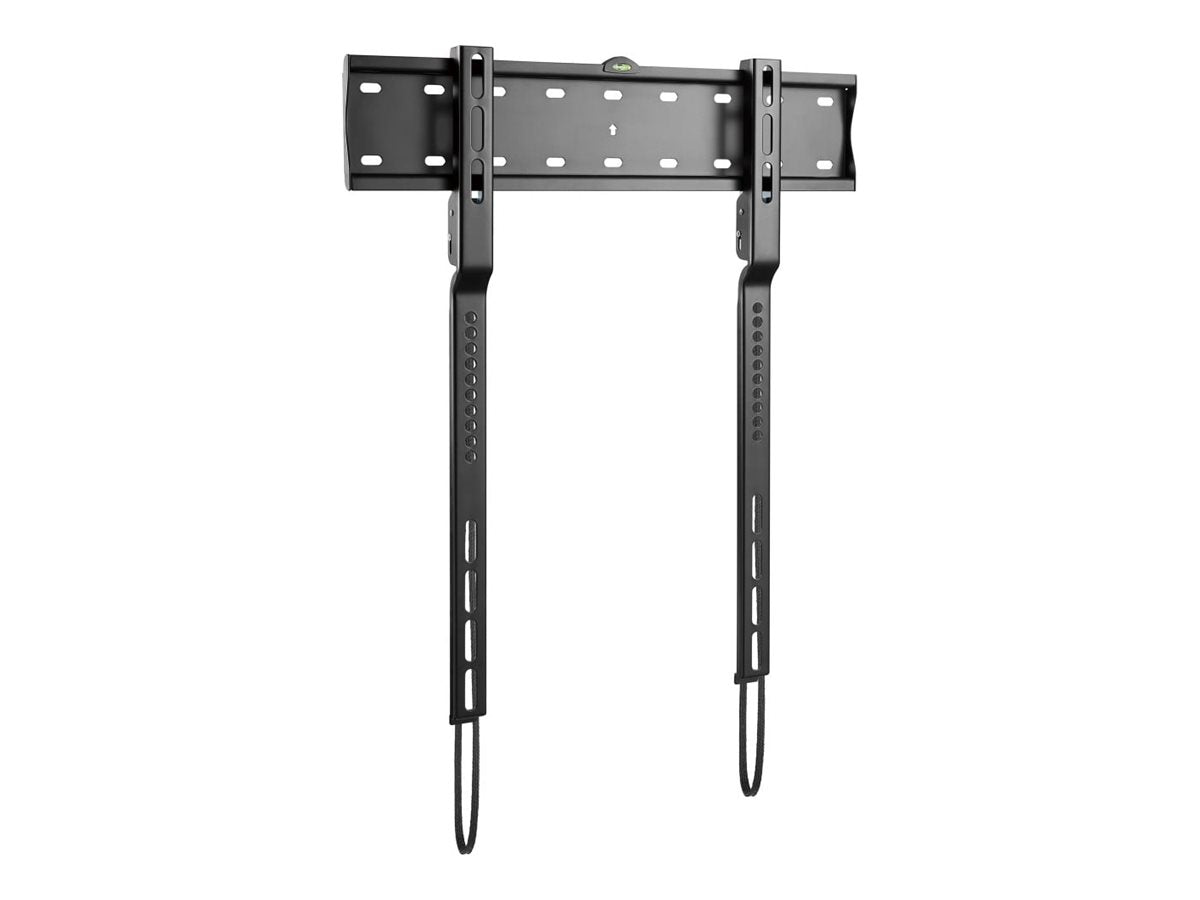 TECHLY Wandhalterung für LCD TV LED 81-165cm 32-65Zoll UltraSlim fix schwarz - Vorderansicht