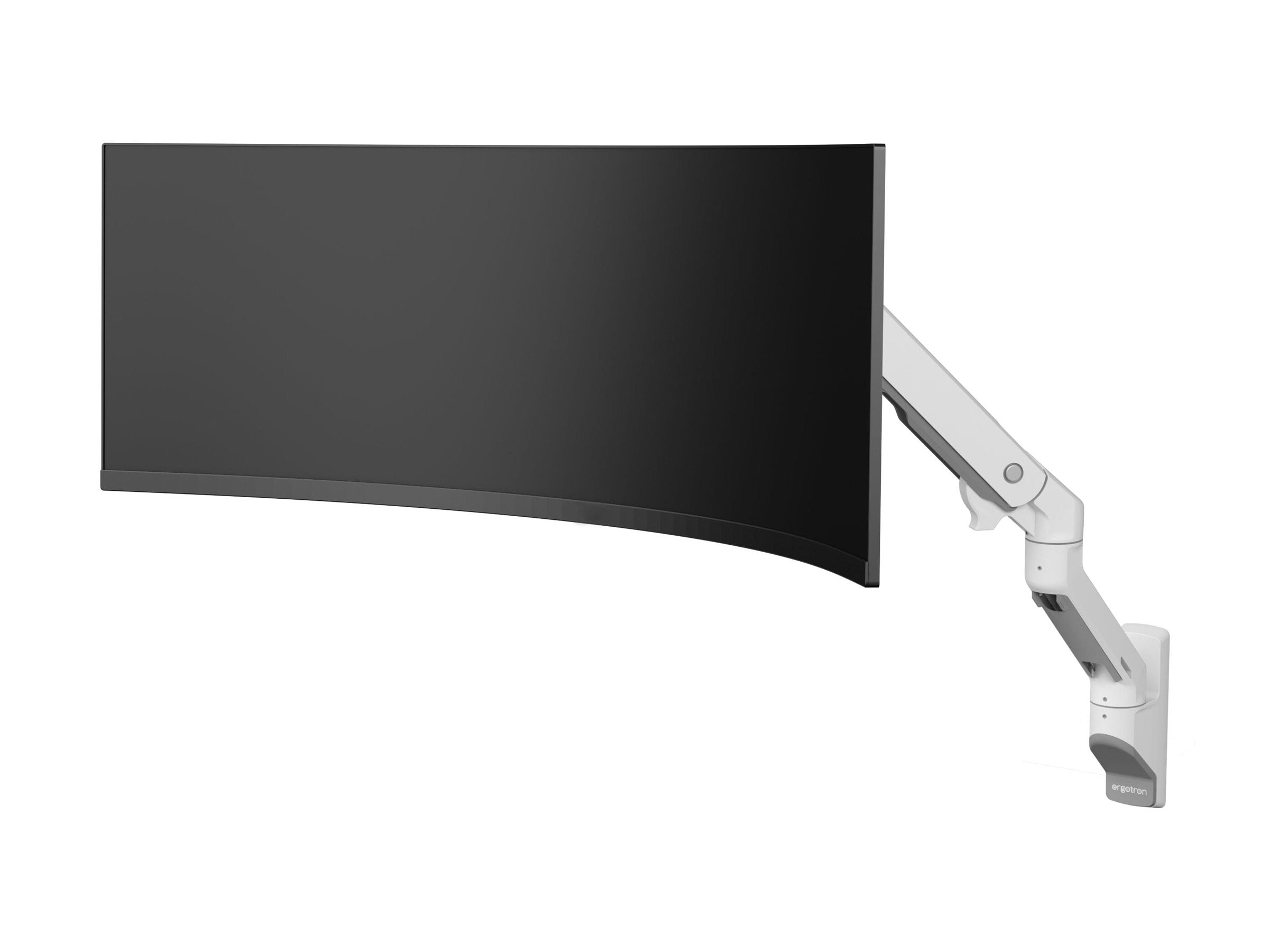 Seitenansicht des ERGOTRON HX Monitor Arms mit VHD-Gelenk