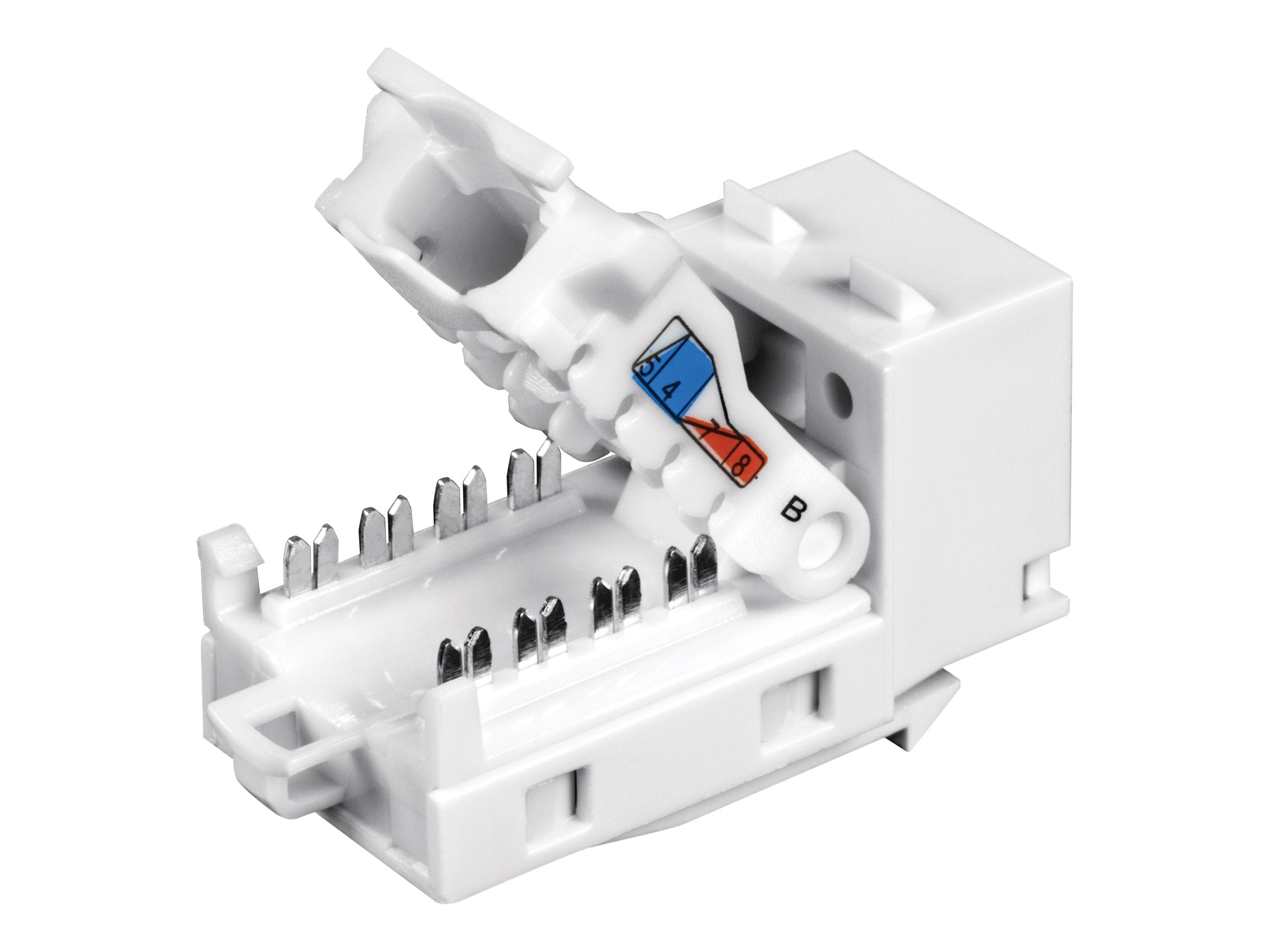 TRENDNET TC-K25C6 Keystone Jack Cat6 Vorderansicht