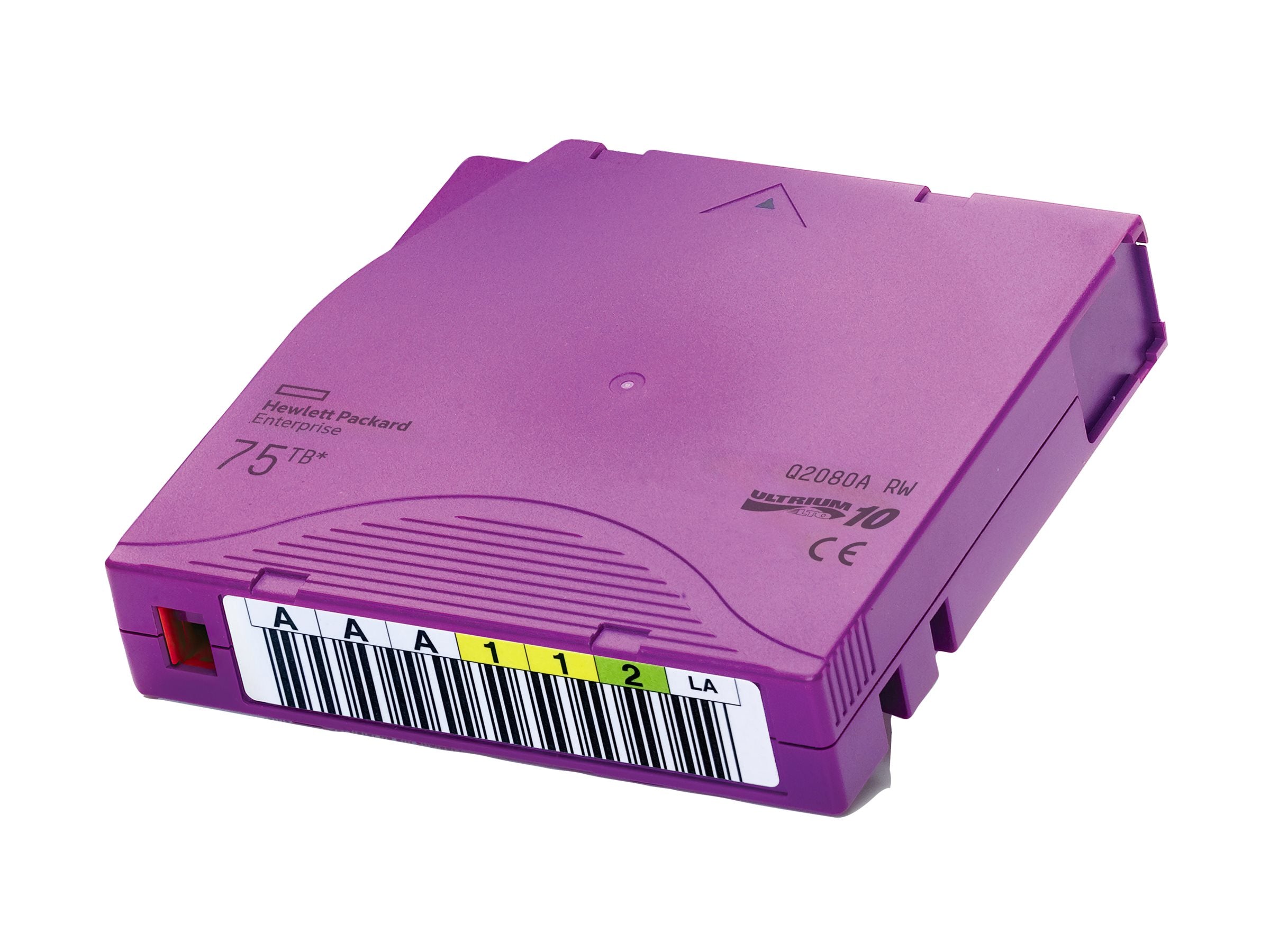 HPE Storage LTO-10 Ultrium 75TB RW Custom Labeled Library Pack 20 Data Cartridges without Cases