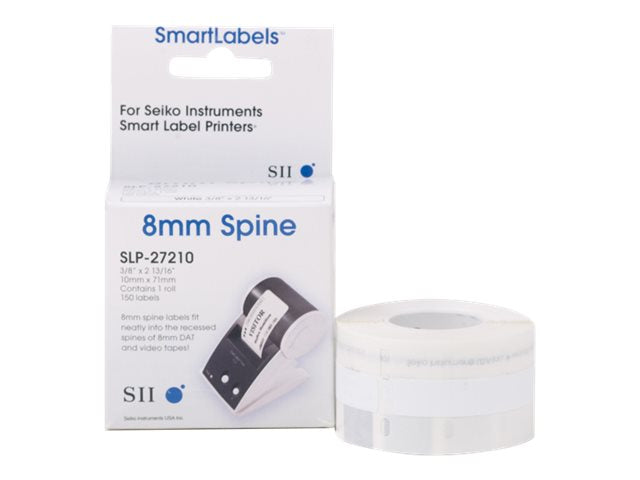 SEIKO 8mm-Video/DAT Etiketten f. Kassetten SLP-27210 150 St. 1 Rolle