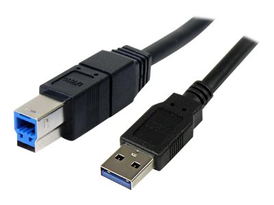 STARTECH.COM 3m Black SuperSpeed USB 3.0 Cable A to B - M/M Verpackung