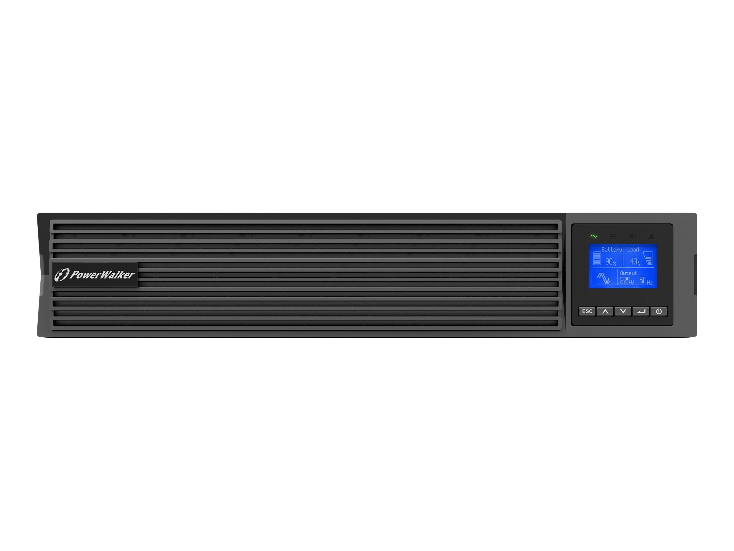 BLUEWALKER VFI 1000 ICR IoT 1000VA/1000W Online USV Verpackung