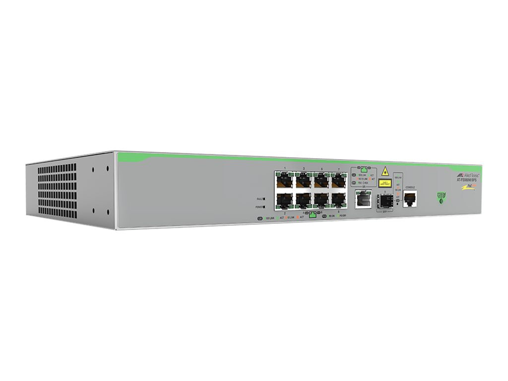 ALLIED TELESIS AT-FS980M/9PS-50 Switch Vorderansicht