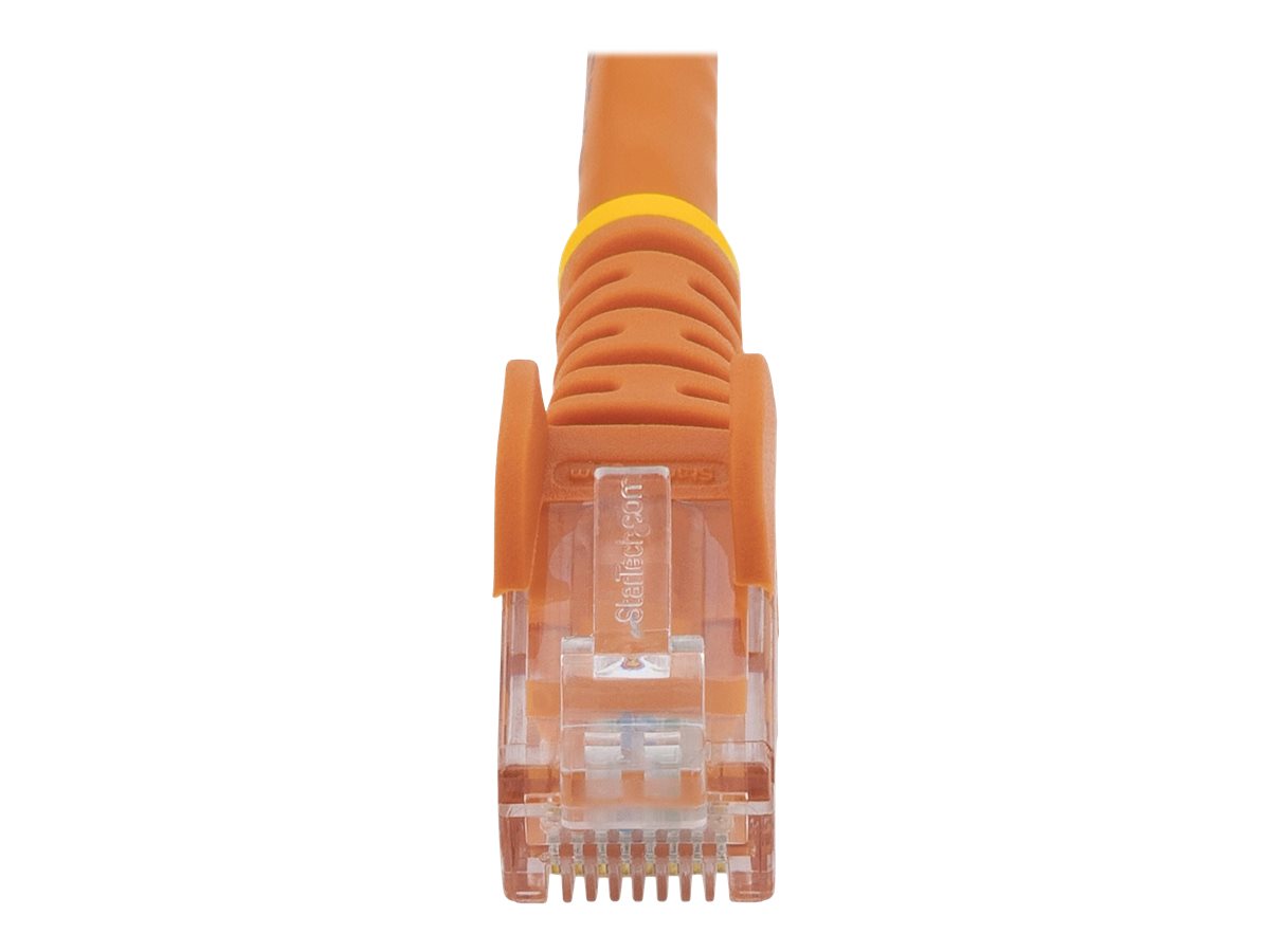 STARTECH.COM 3m Orange Gigabit Snagless RJ45 UTP Cat6 Patch Cable - Vorderansicht