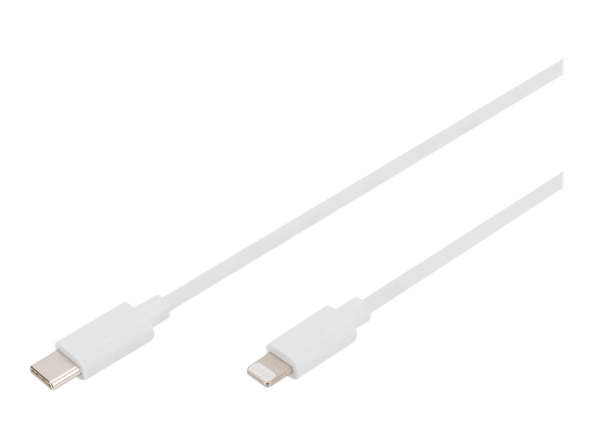DIGITUS Type C to Lightning MFI C94 2m Kabel - Vorderansicht
