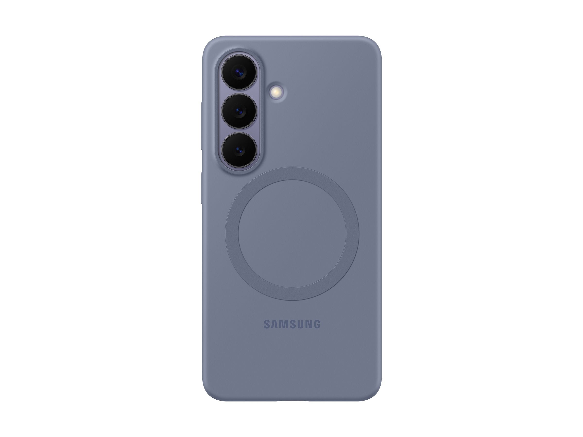 Verpackung des SAMSUNG Silicone Magnet Case für Galaxy S26 in Blueviolet