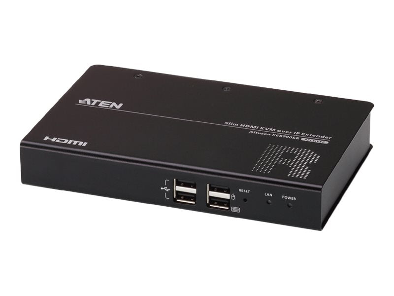 ATEN KE8900SR HDMI Slim KVM over IP Empfänger - Vorderansicht