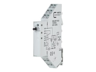 METZ CONNECT KRA-SR-F10/21 Wechsler 24V AC/DC Vorderansicht
