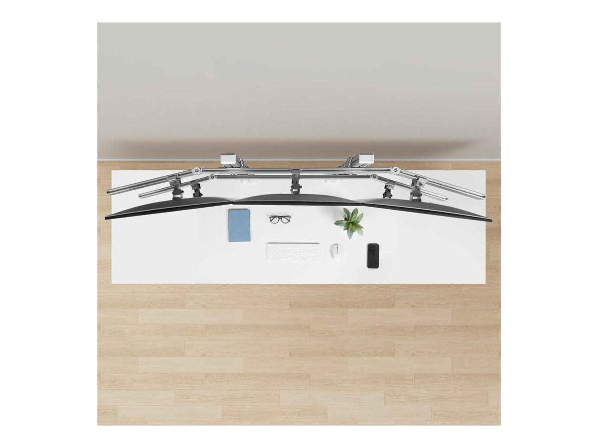 STARTECH.COM 6 Fach Monitorhalterung mit Querstange Monitore bis 81