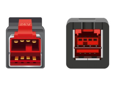 DELOCK PoweredUSB Verlängerungskabel 24V 1m - Verpackung