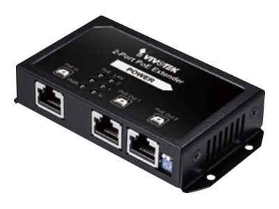 VIVOTEK AP-FXC-0210 2 Port PoE Extender 1x FE In 2x FE Out Indoor