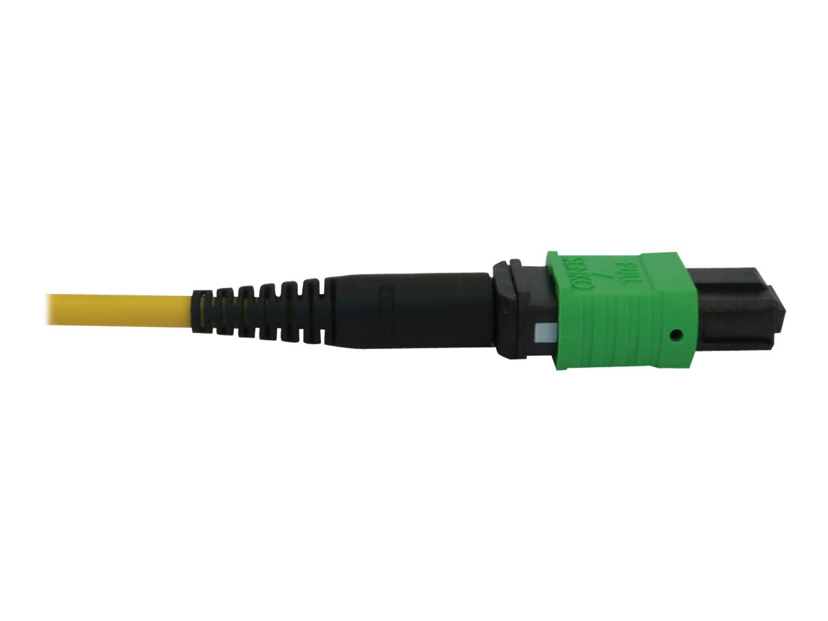 EATON TRIPPLITE 40/100G Singlemode 9/125 OS2 Fiber Optic Cable 12F MTP/MPO-APC F/F LSZH Yellow 3m 9