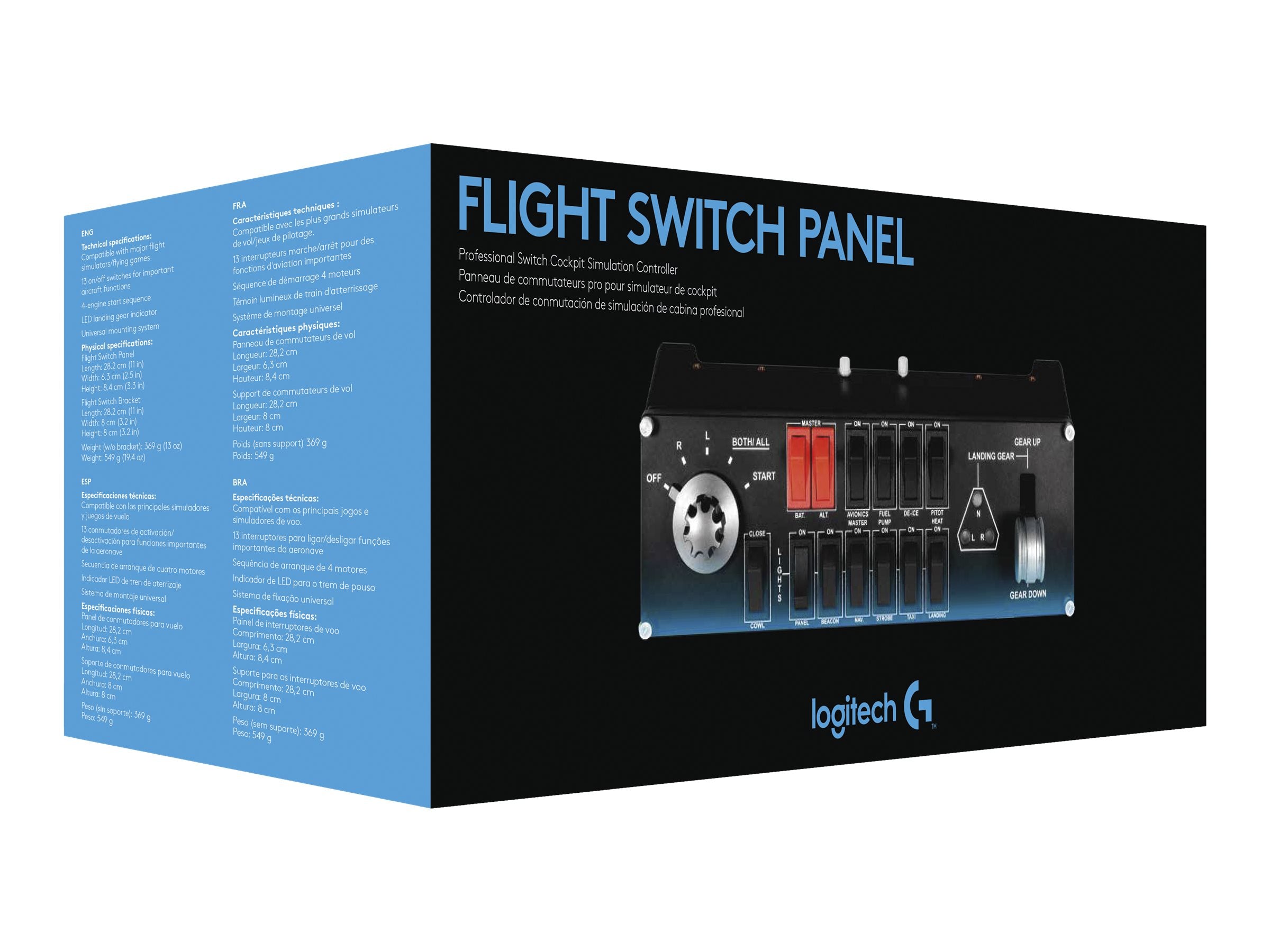 LOGITECH Flight Switch Panel Detailansicht