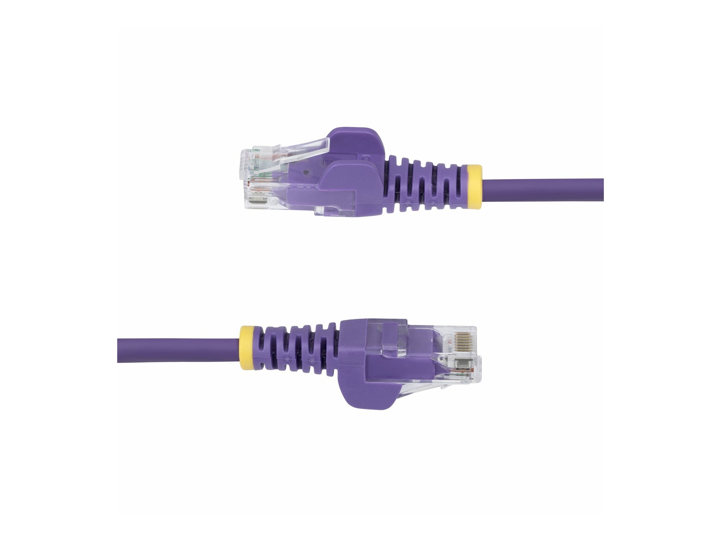 STARTECH.COM 2m Violett Schlankes CAT6-Ethernet-Kabel Snagless RJ45 LSZH 28AWG Reines Kupfer Patchkabel/Netzwerkkabel